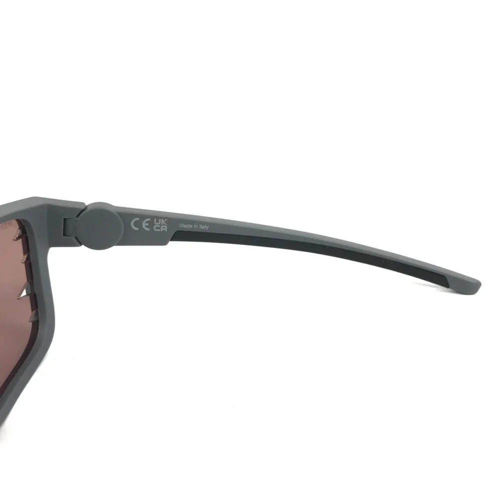 Philipp Plein Sport Sunglasses SSP004 COL.507P Matte Gray Red Polarized Lenses